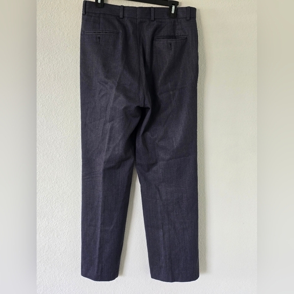Greg Peter Mens Pure New Wool Dress Pants in size 32. 100% Wool Fabric - Picture 4 of 7